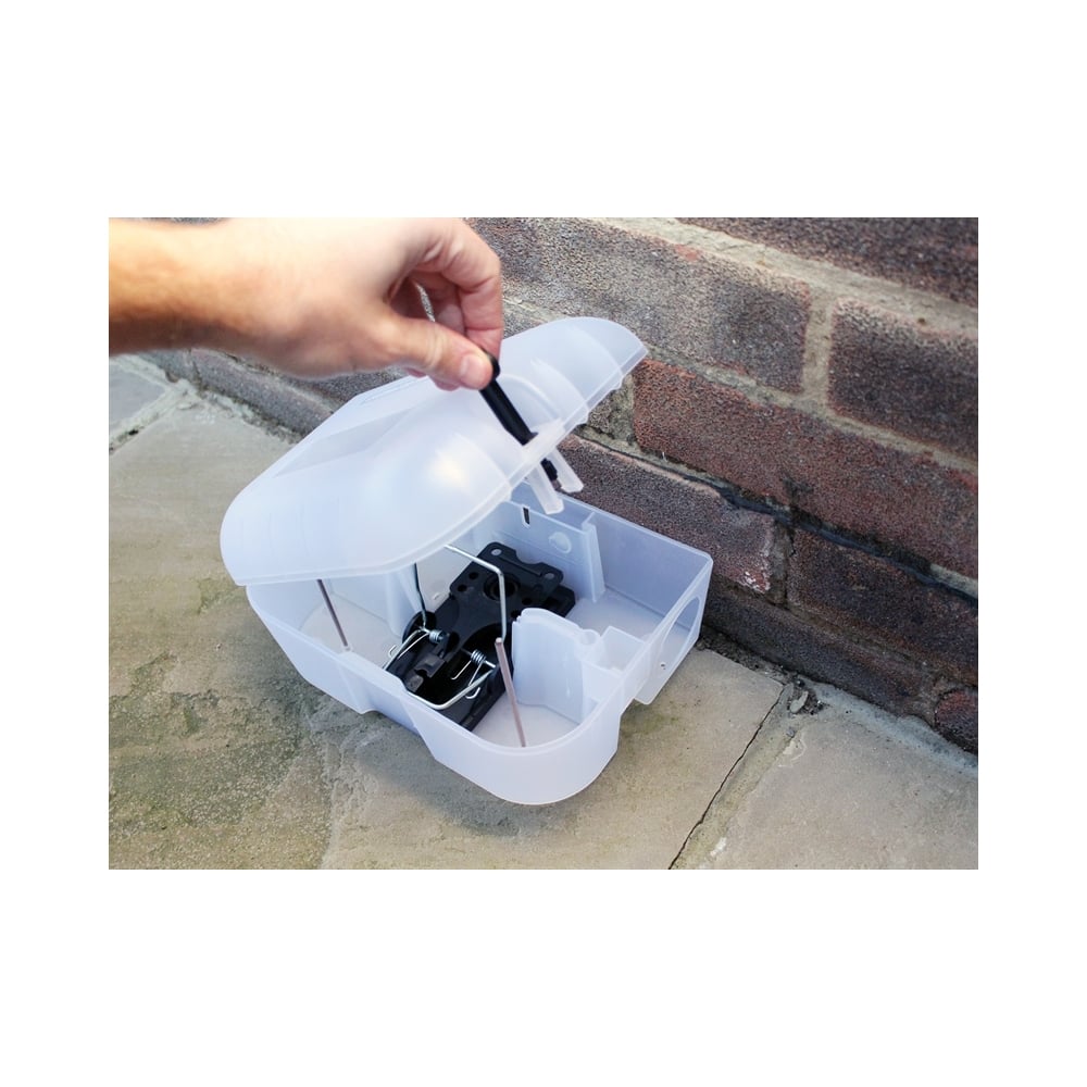 Rentokil Enclosed Rat Trap Lockable Box