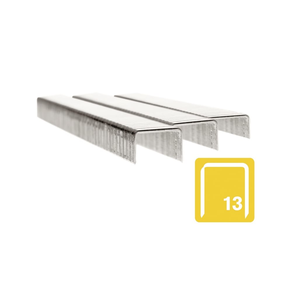 Rapid 13/6 6mm Stainless Steel 5m Staples Box 2500