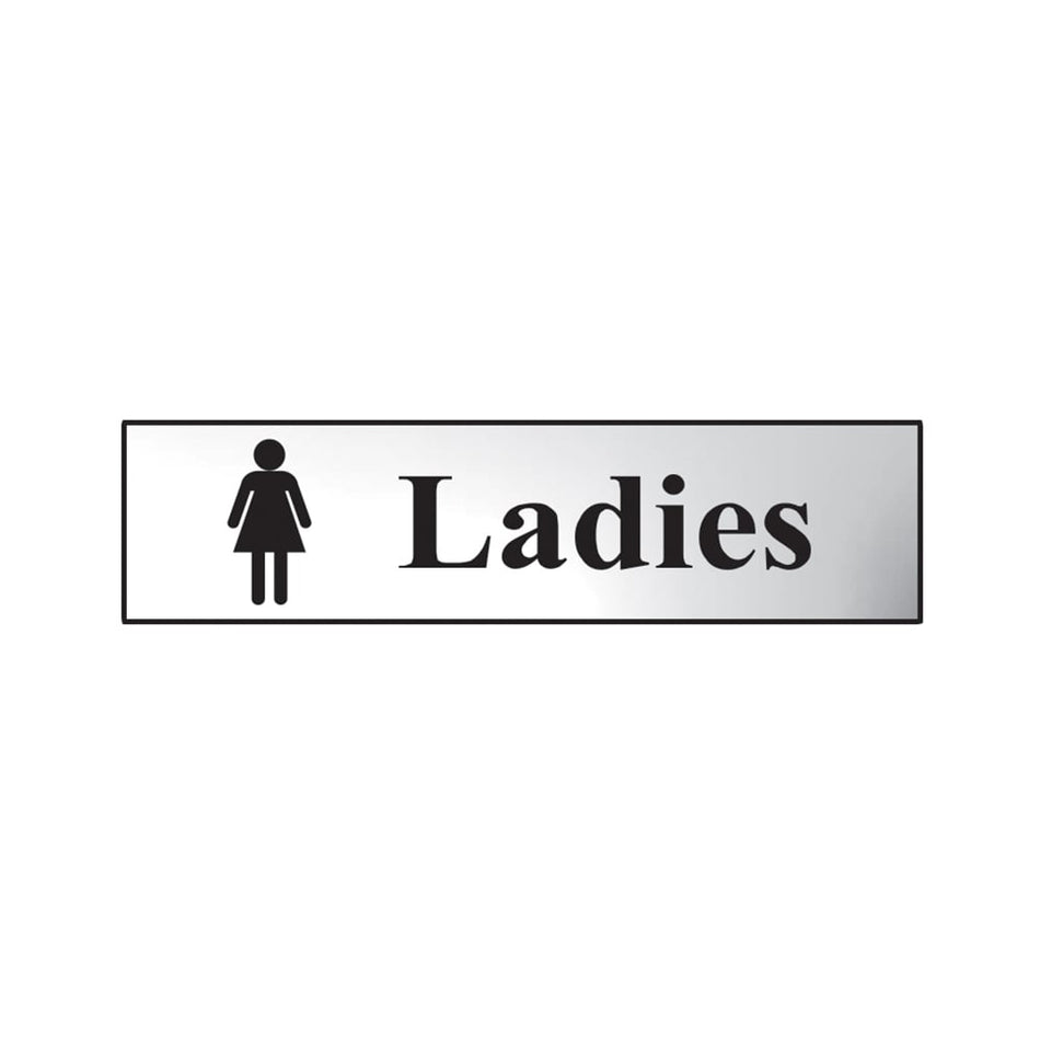Scan Ladies - Chrome 200 x 50mm