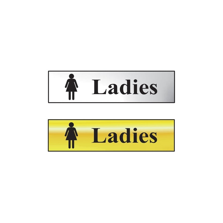 Scan Ladies - Chrome 200 x 50mm