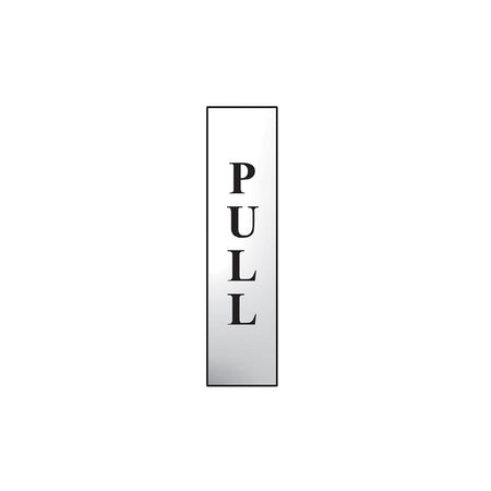 Scan Pull Vertical - Chrome 200 x 50mm