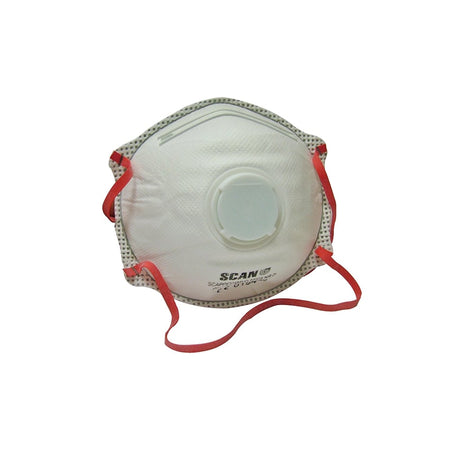 Scan Moulded Disposable Valved Masks(10) FFP3