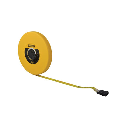 Stanley Tools Closed Case Fibreglass Tape 30m (Width 12mm)