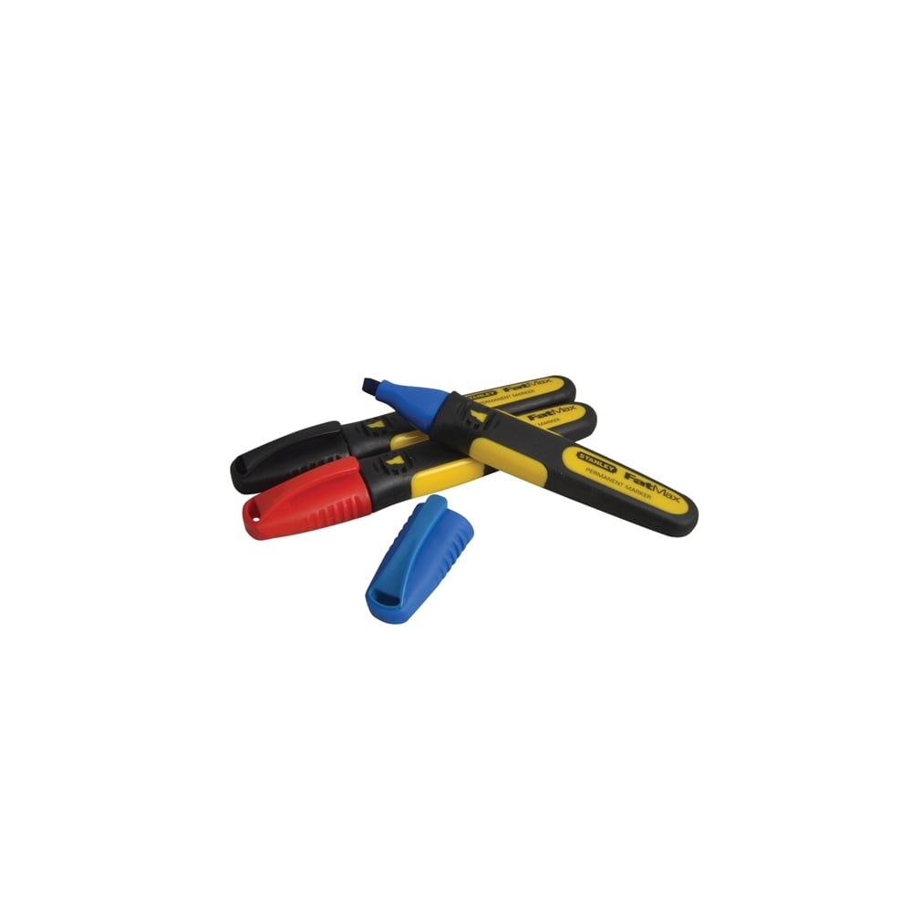 Stanley Tools FatMax Triple Pack Chisel Tip Markers
