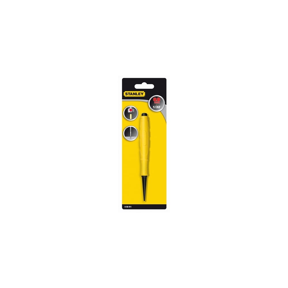 Stanley Tools Dynagrip Nail Punch 0.8mm 1/32in