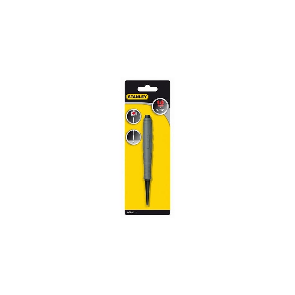 Stanley Tools Dynagrip Nail Punch 1.6mm 1/16in