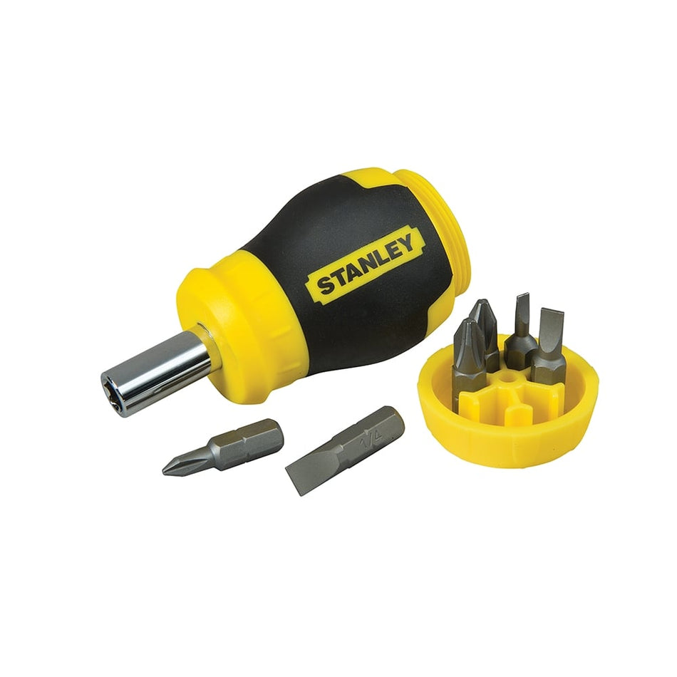 Stanley Tools Stubby Screwdriver - Non Ratchet