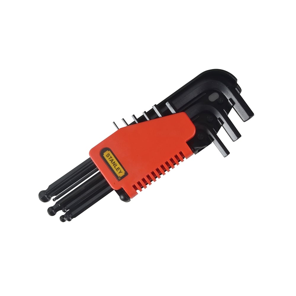 Stanley Tools Ball End Hexagon Key Set of 9 Metric (1.5-10mm)