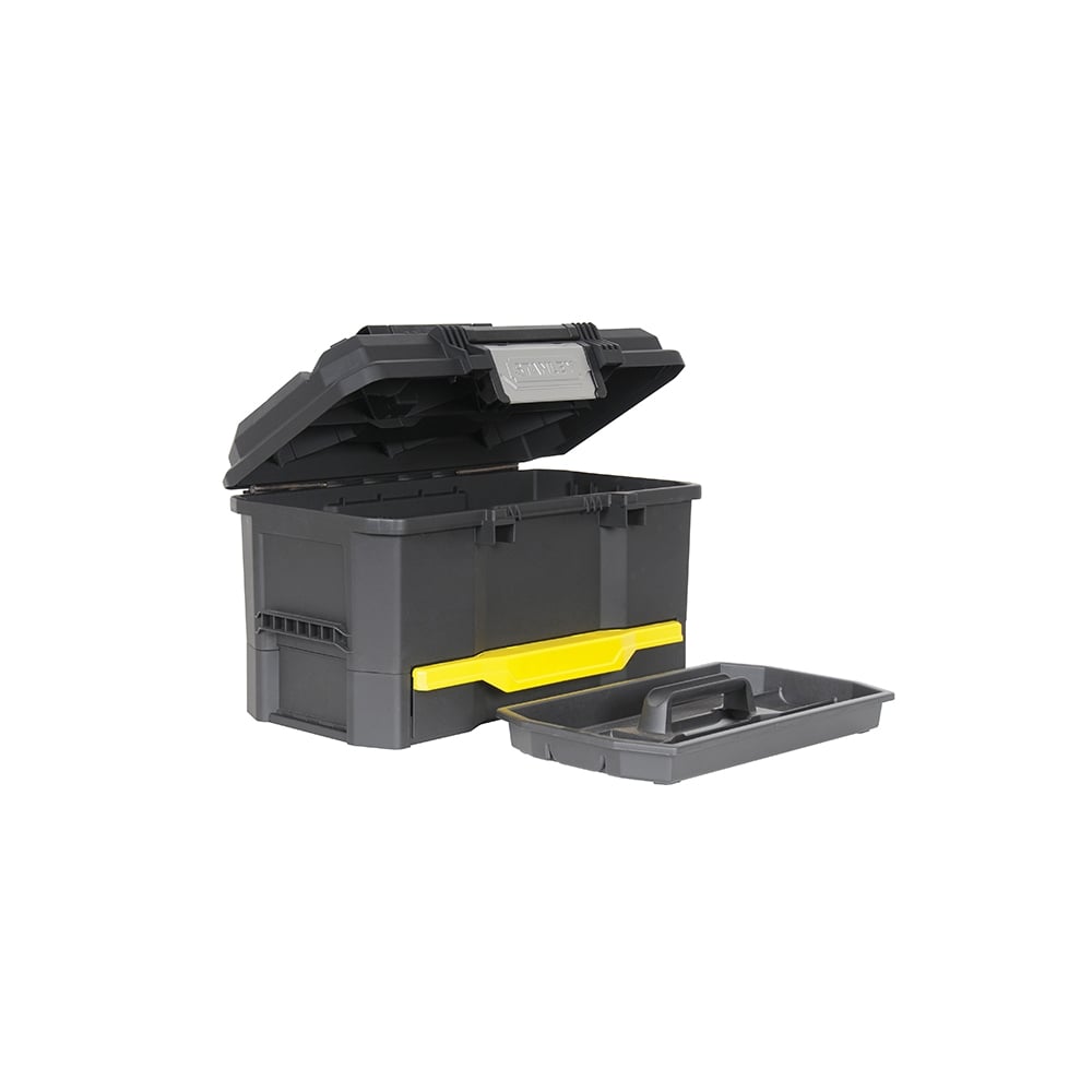 Stanley Tools One Touch Tool Box 19in With Drawer