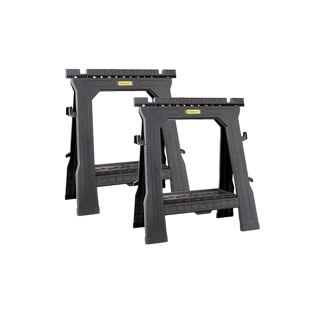 Stanley Tools Folding Saw Horse Twin Pack