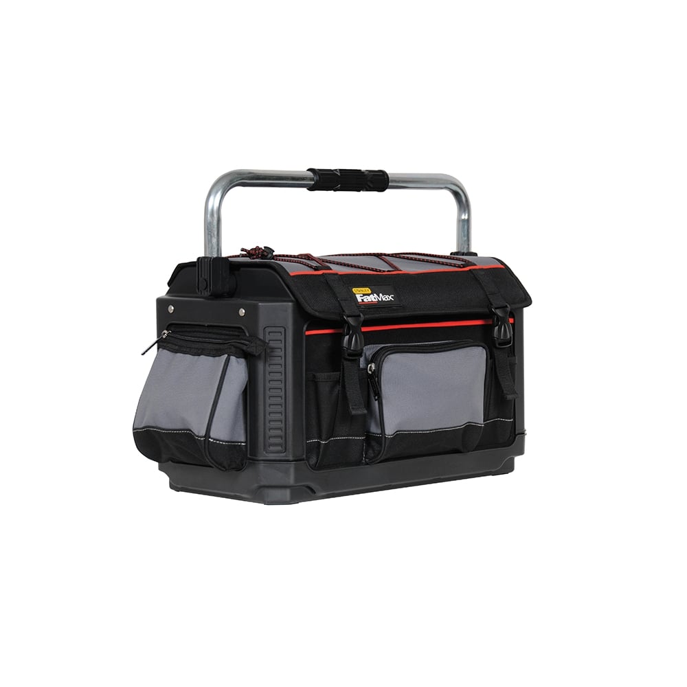 Stanley Tools FatMax Plastic Fabric Open Tote with Cover 490 x 280 x 310mm