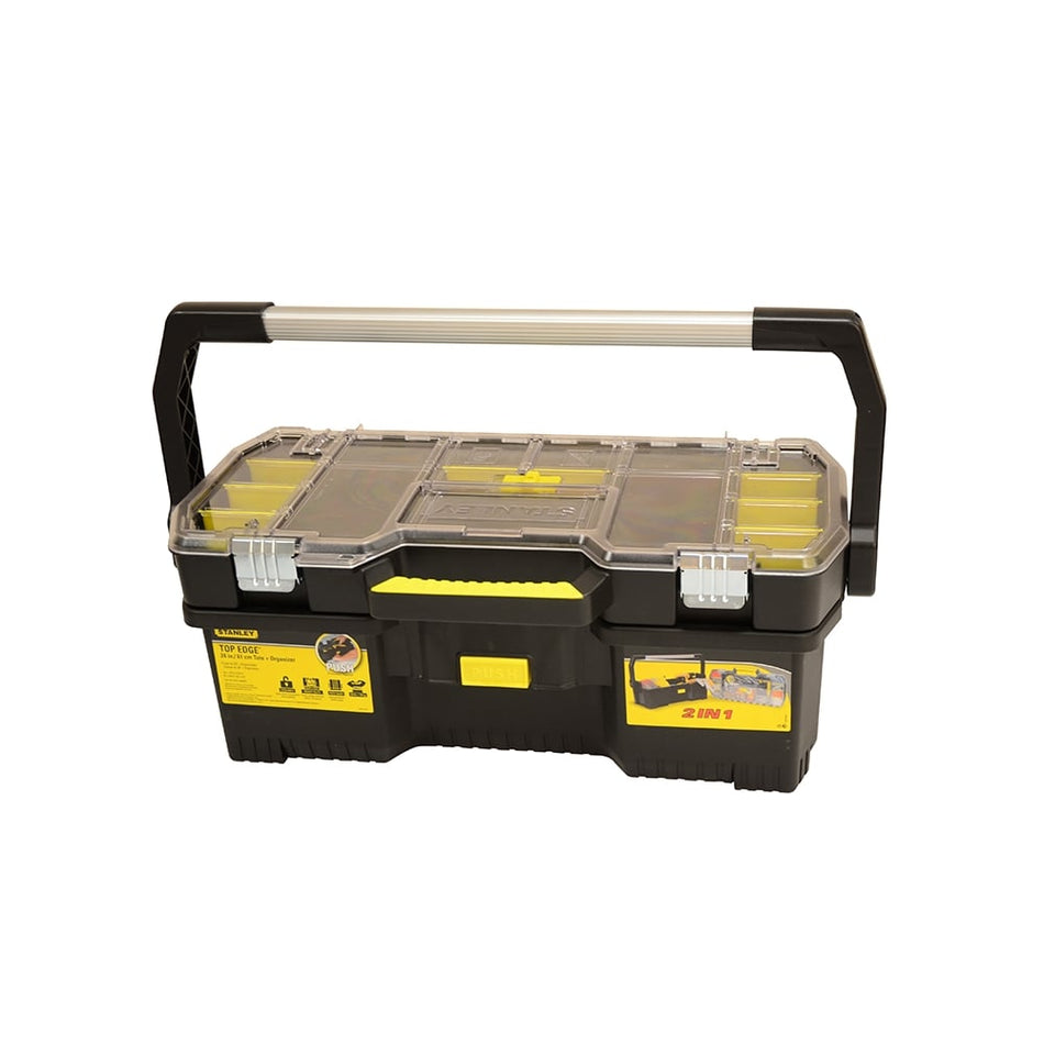 Stanley Tools Tool Box With Tote Tray Organiser 61cm (24 in)