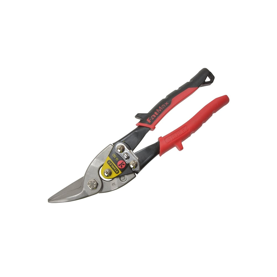 Stanley Tools Red Aviation Snip Left Cut 250mm