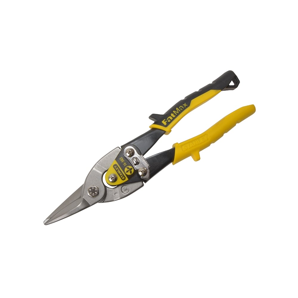 Stanley Tools Yellow Aviation Snip Straight Cut 250mm