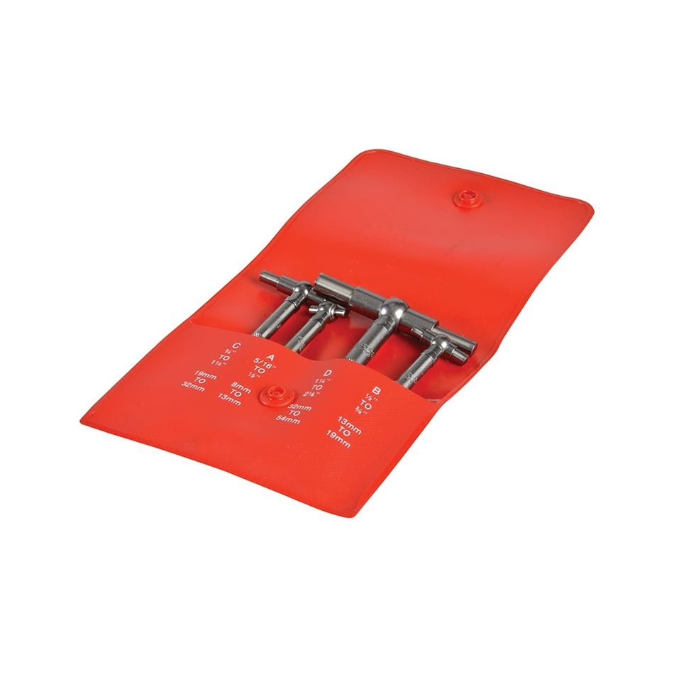 Starrett S579GZ Telescopic Gauge Set 4 Piece 8-54mm