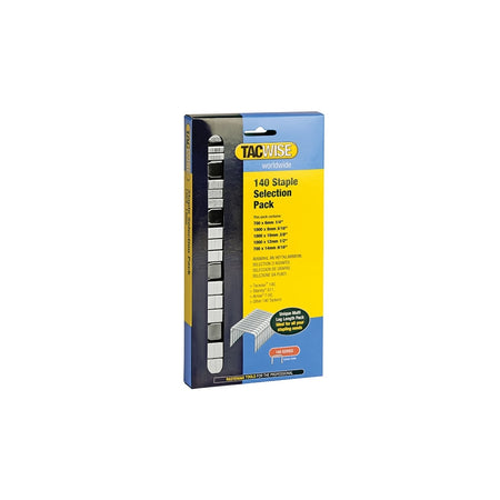 Tacwise 140 Heavy-Duty Staples (Type T50, G) Selection Pack 4400