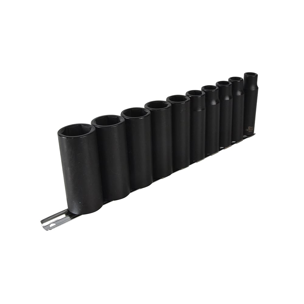 Teng 9126 Deep Impact Socket Set of 10 Metric 1/2in Drive