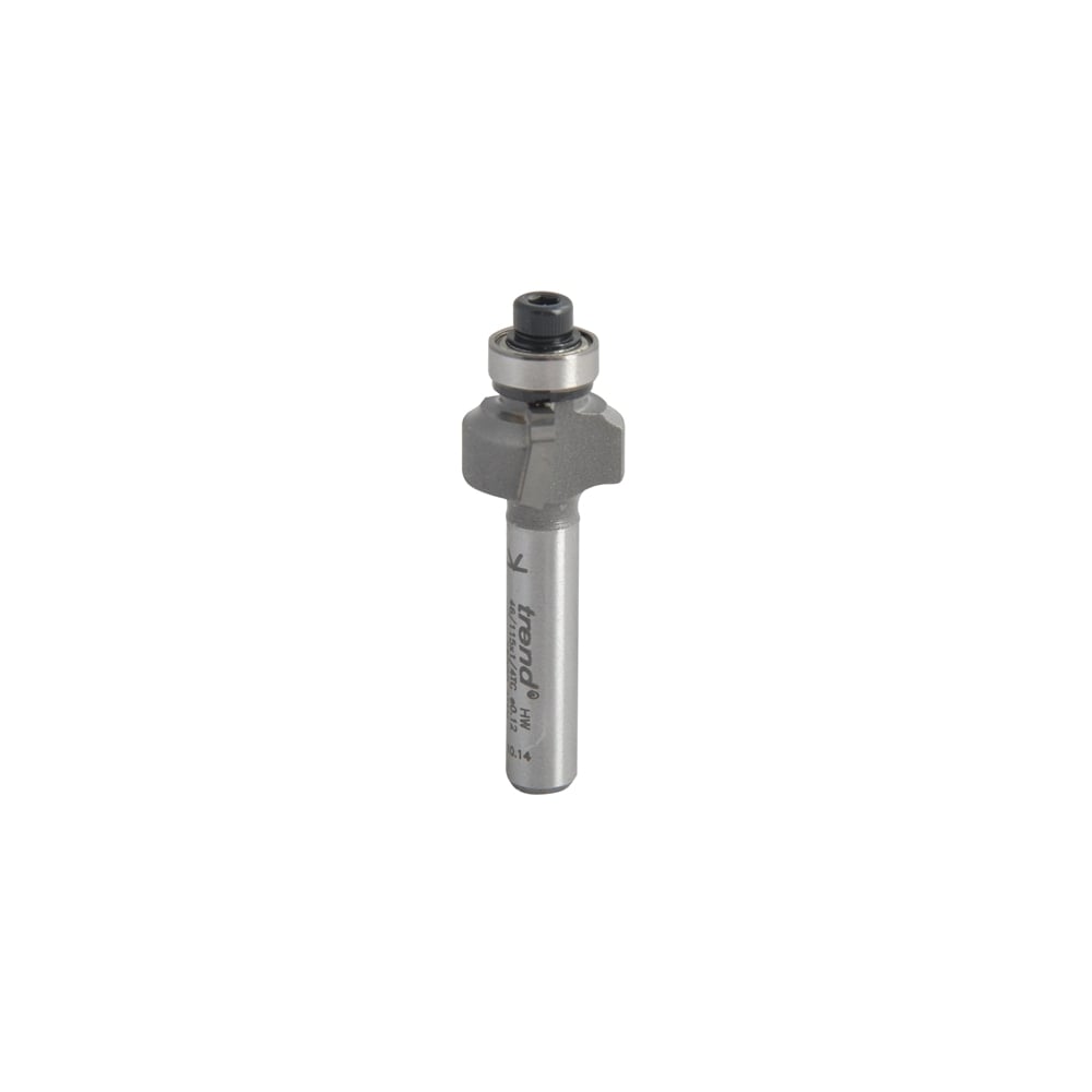 Trend 46/115 x 1/4 TCT Bearing Guided Ovolo & Round Over 1.6mm Radius