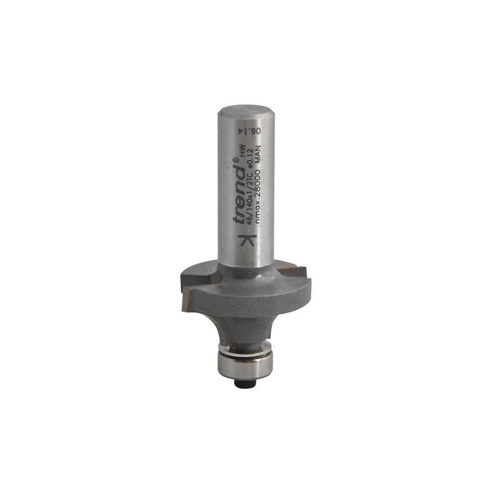 Trend 46/140 x 1/2 TCT Bearing Guided Ovolo & Round Over 9.5mm Radius