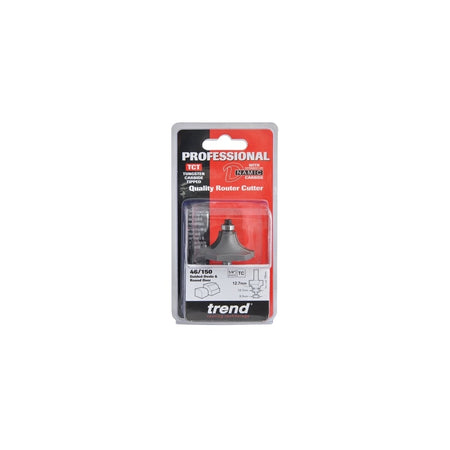 Trend 46/150 x 1/4 TCT Bearing Guided Ovolo & Round Over 12.7mm Radius