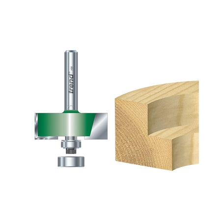 Trend C040 x 1/4 TCT Bearing Guided Rebater 35.0mm