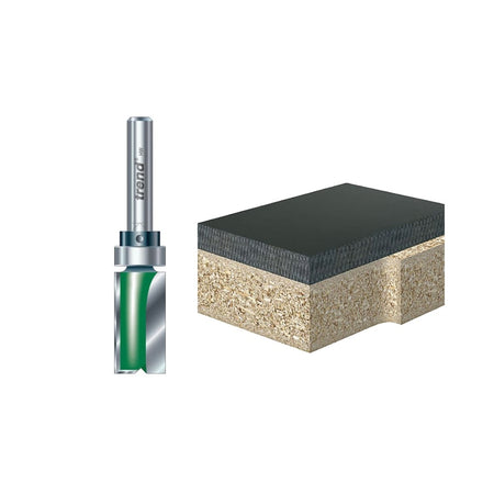 Trend C121 x 1/4 TCT Bearing Guided Template Profile 12.7 x 25.4mm