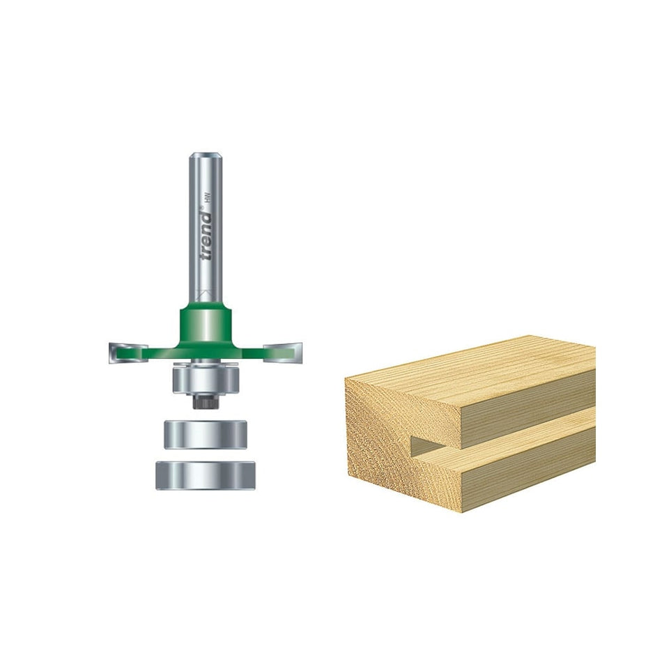Trend C152 x 1/4 TCT Bearing Guided Biscuit Jointer 4.0 x 37.2mm