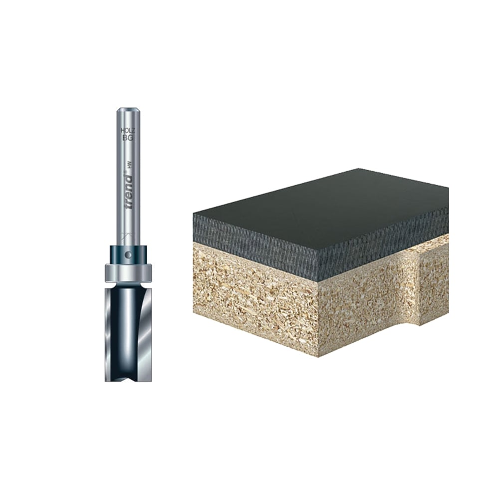 Trend TR29 x 1/4 TCT Shank Mounted Bearing Guided Profiler 12.7 x 25.4mm