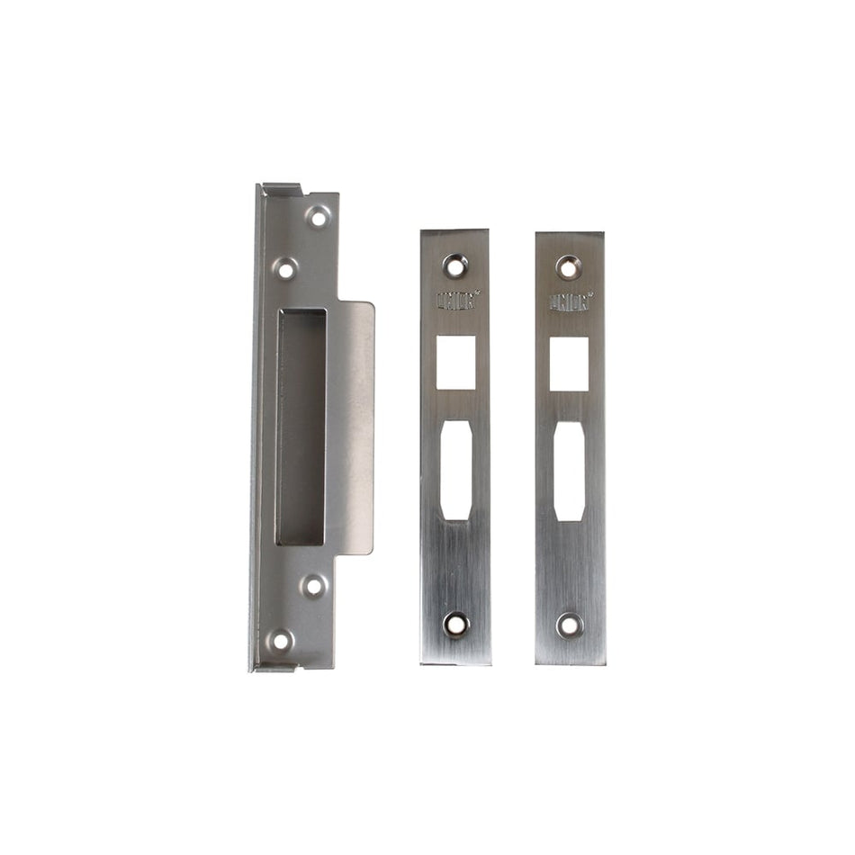 UNION StrongBOLT 2200 Mortice Sashlock Rebate Kit 13mm Satin Chrome Box