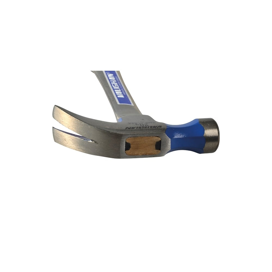 Vaughan R20 Curved Claw Nail Hammer All Steel Smooth Face 570g (20oz)