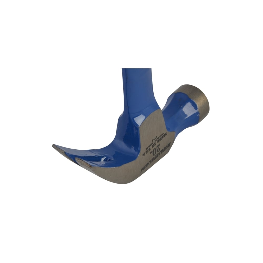 Vaughan R20 Curved Claw Nail Hammer All Steel Smooth Face 570g (20oz)