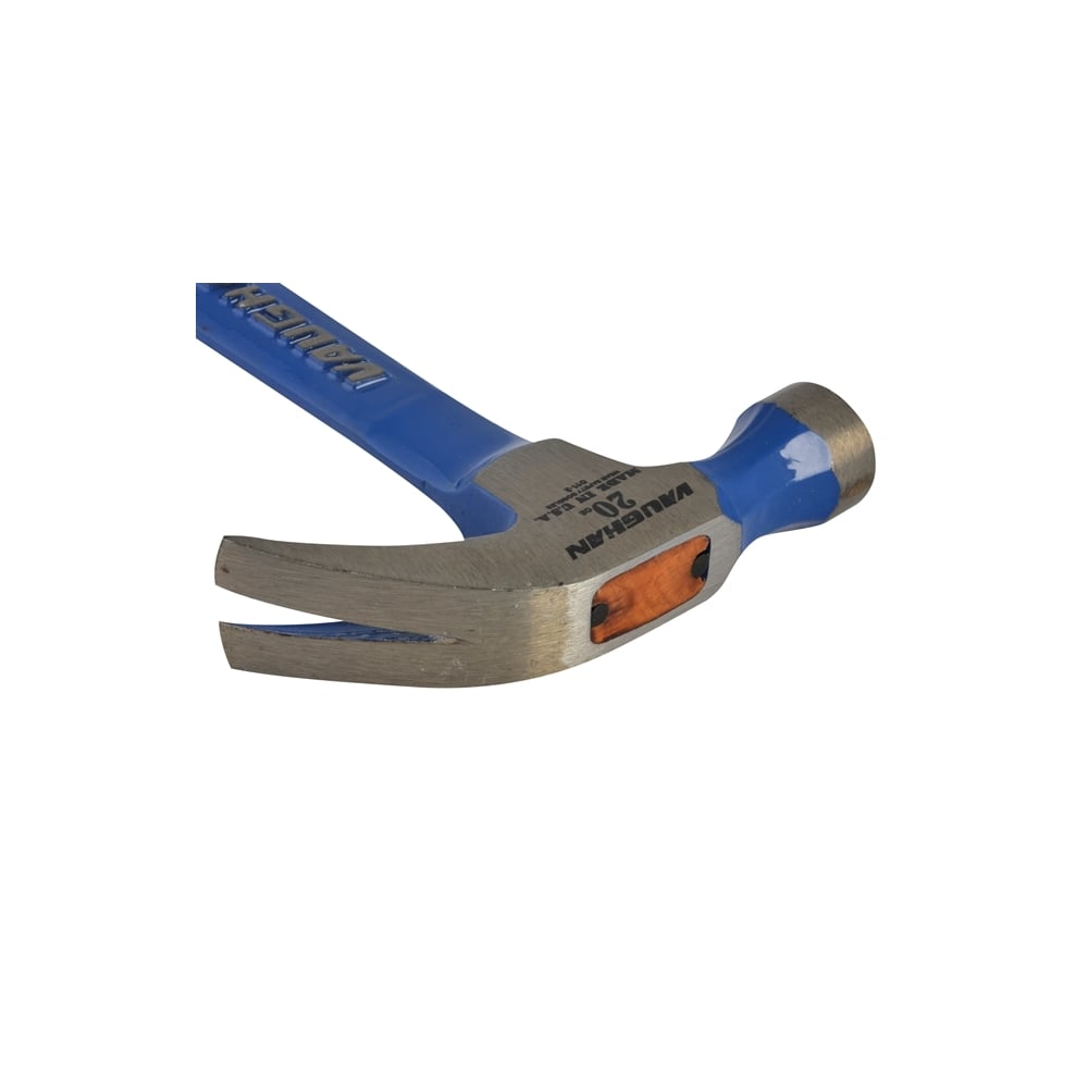 Vaughan R20 Curved Claw Nail Hammer All Steel Smooth Face 570g (20oz)