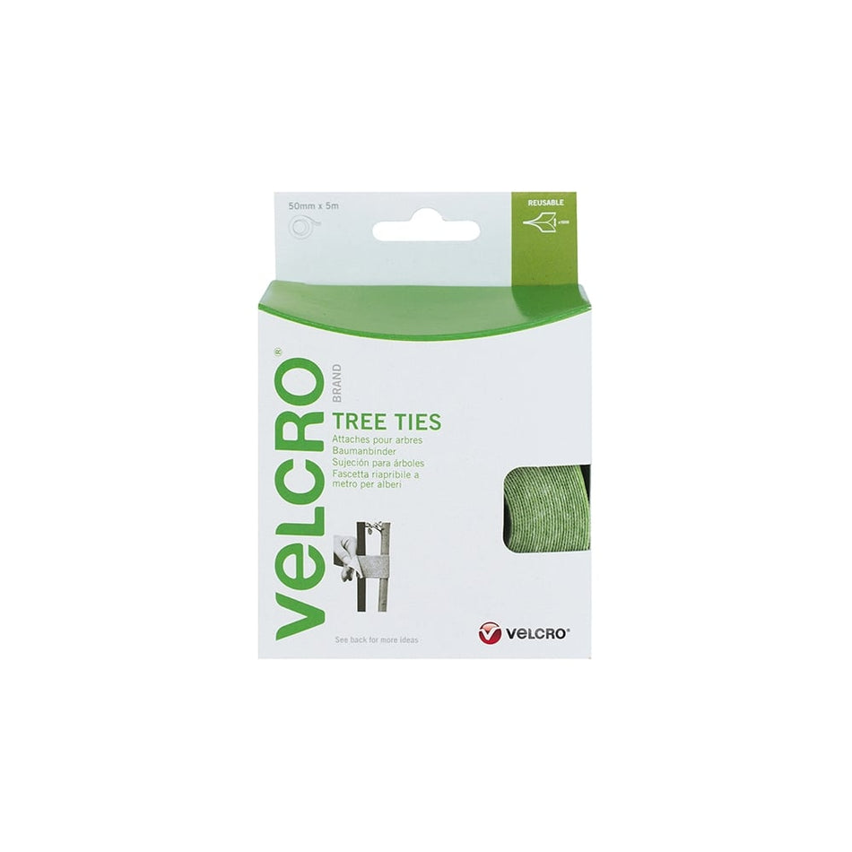 VELCRO???? Brand Adjustable VELCRO???? Brand Tree Ties 50mm x 5m Green
