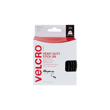 VELCRO???? Brand Heavy-Duty VELCRO???? Brand Stick On Tape 50mm x 1m White