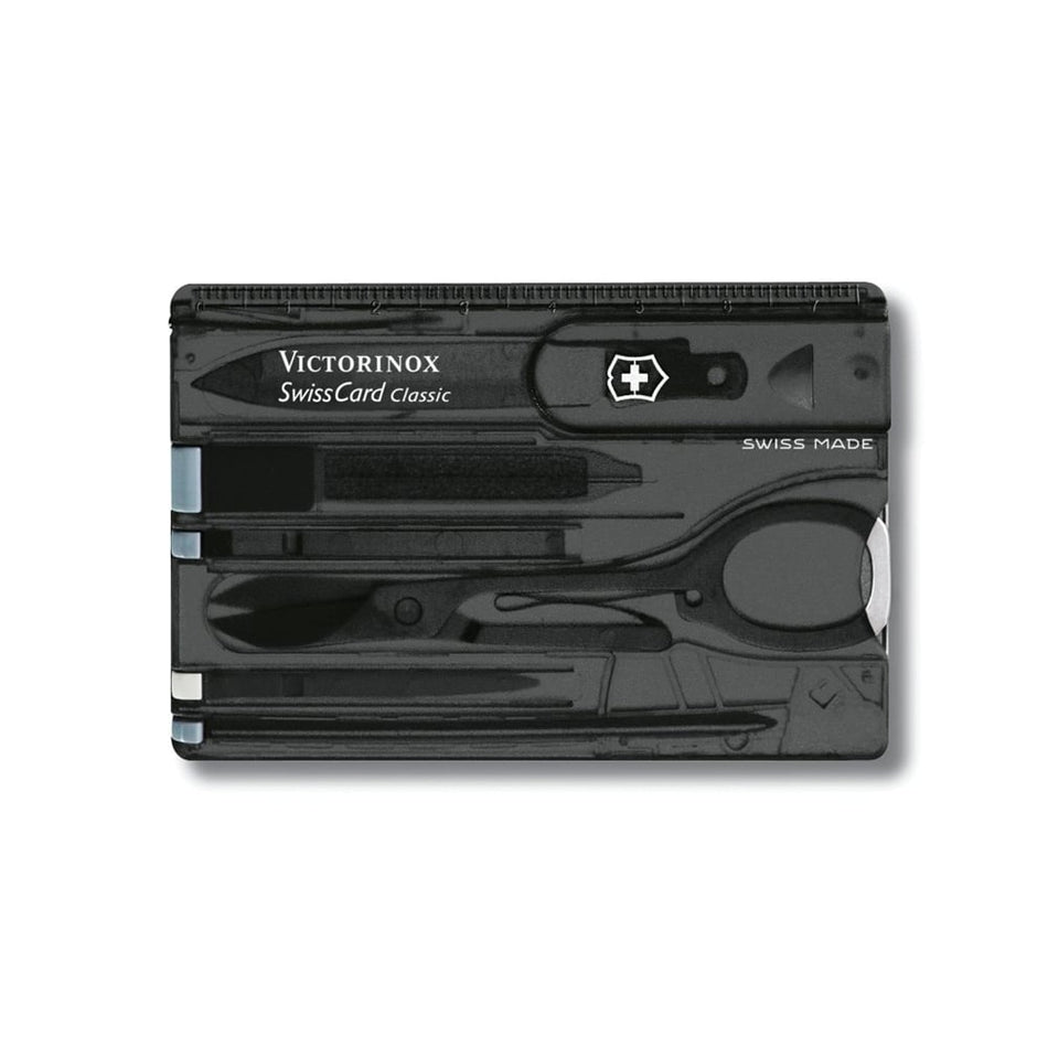 Victorinox Swiss Card Anthracite Translucent Onyx Blister