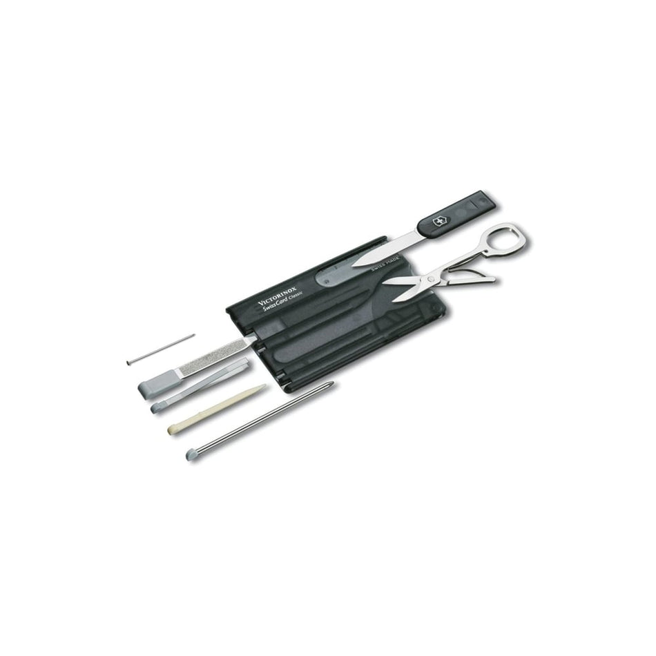 Victorinox Swiss Card Anthracite Translucent Onyx Blister