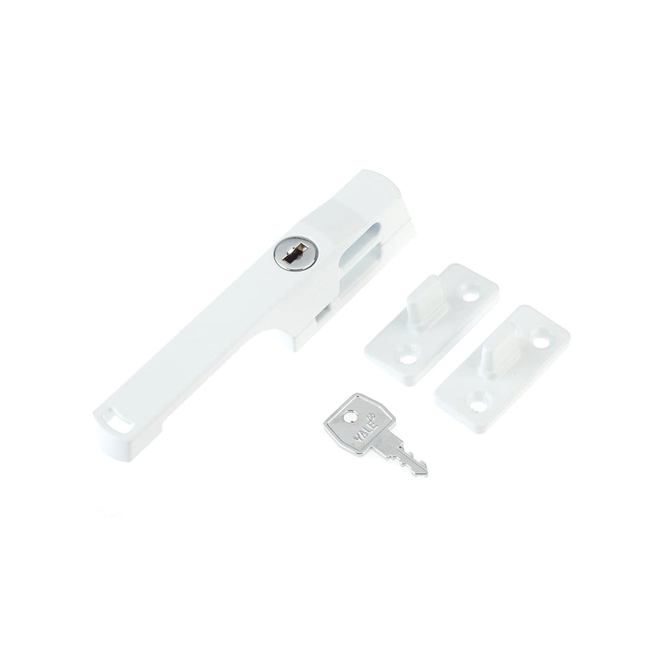 Yale Locks P115WE Lockable Window Handle White Finish