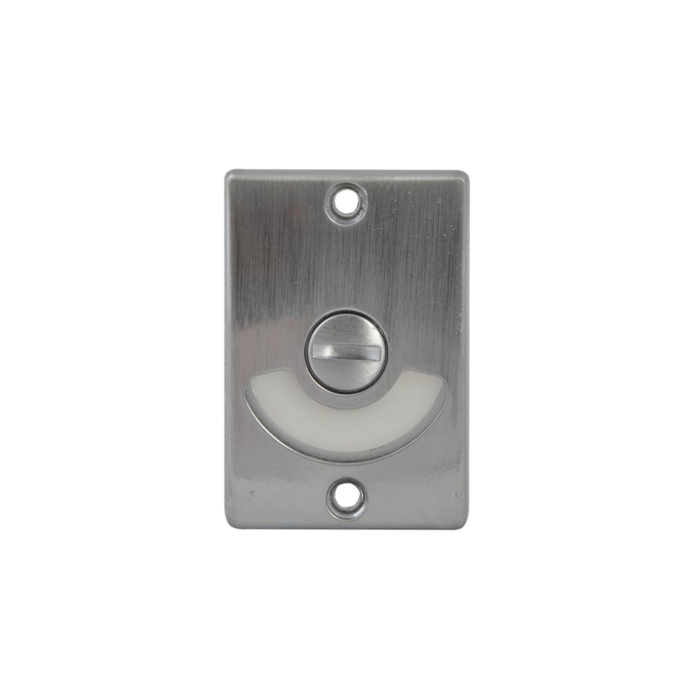 Yale Locks Indicator Bolt for Bathrooms or W.C Doors Satin Chrome P127