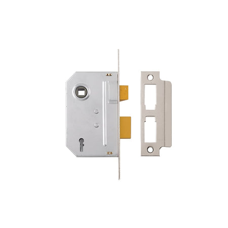 Yale Locks PM320 3 Lever Mortice Sashlock 79mm 3in Polished Chrome