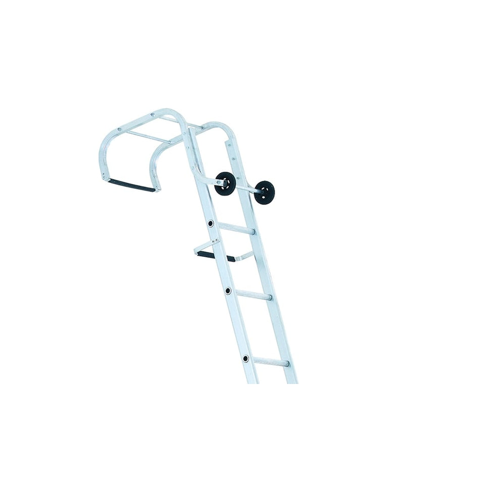 Zarges Industrial Roof Ladder 2-Part 1 x 11 & 1 x 12 Rungs 7.27m
