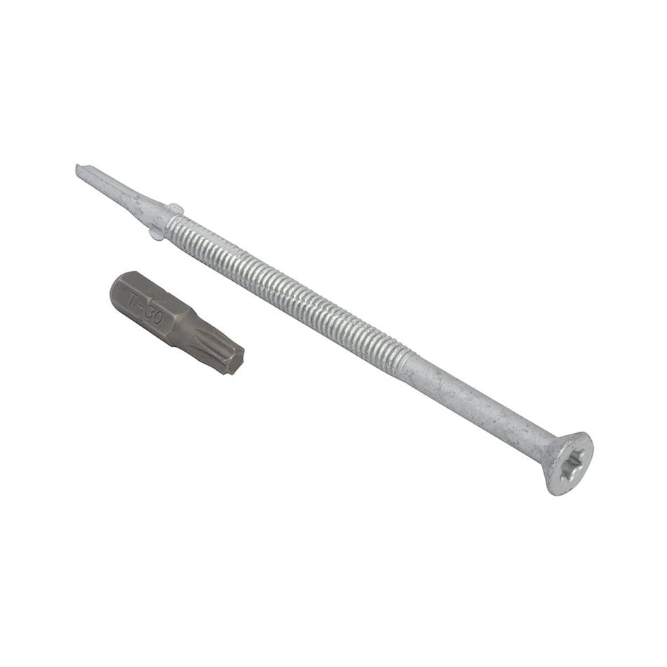 Forgefix TechFast Roofing Screw Timber - Steel Heavy Section 5.5x109mm Pack 50