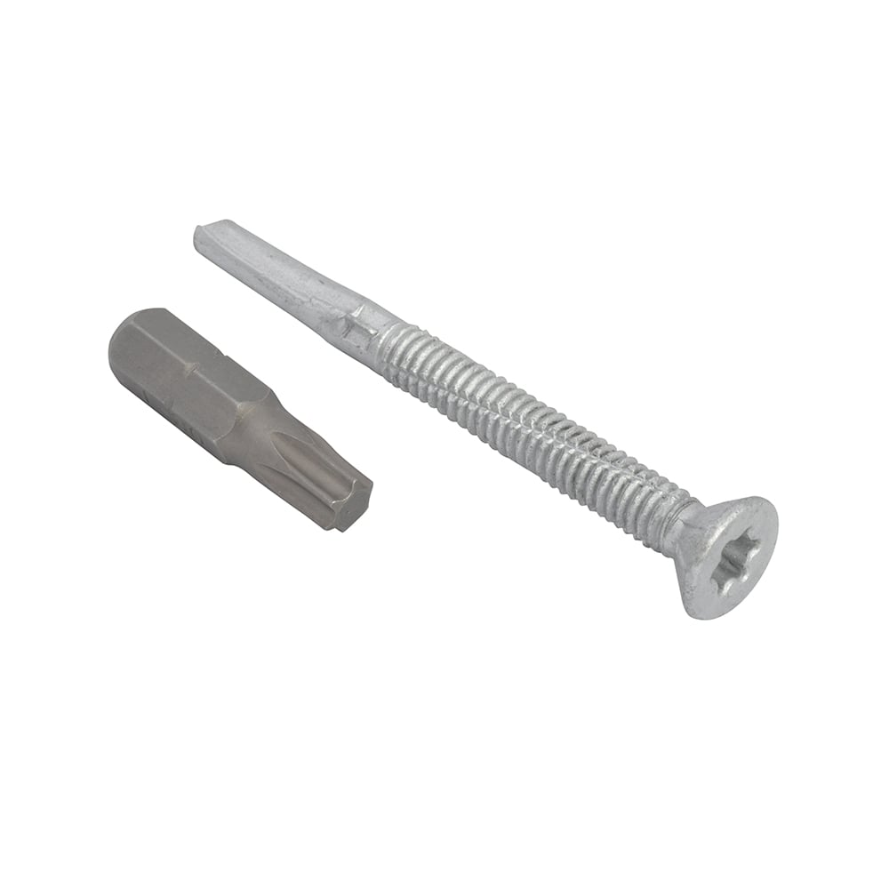 Forgefix TechFast Roofing Screw Timber - Steel Heavy Section 5.5x60mm Pack 100