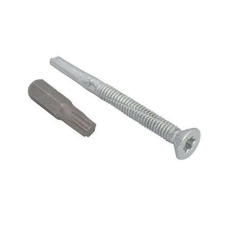 Forgefix TechFast Roofing Screw Timber - Steel Heavy Section 5.5x60mm Pack 100