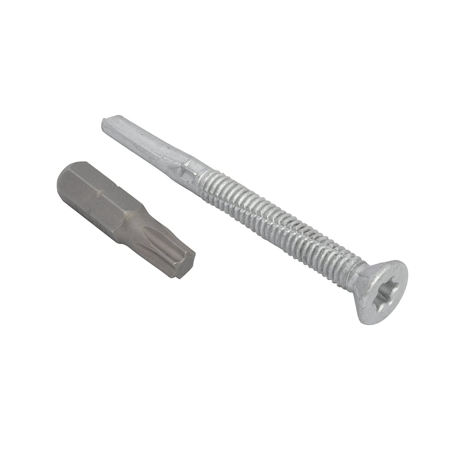 Forgefix TechFast Roofing Screw Timber - Steel Heavy Section 5.5x60mm Pack 100