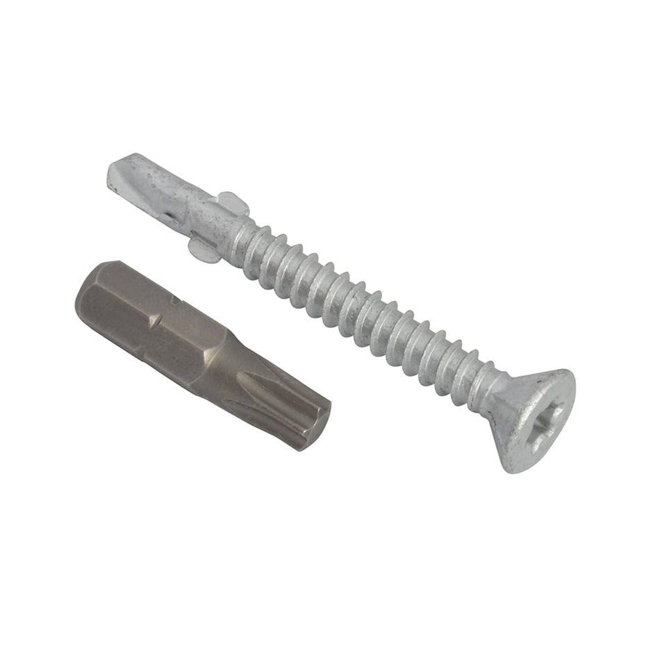 Forgefix TechFast Roofing Screw Timber - Steel Light Section 5.5x50mm Pack 100