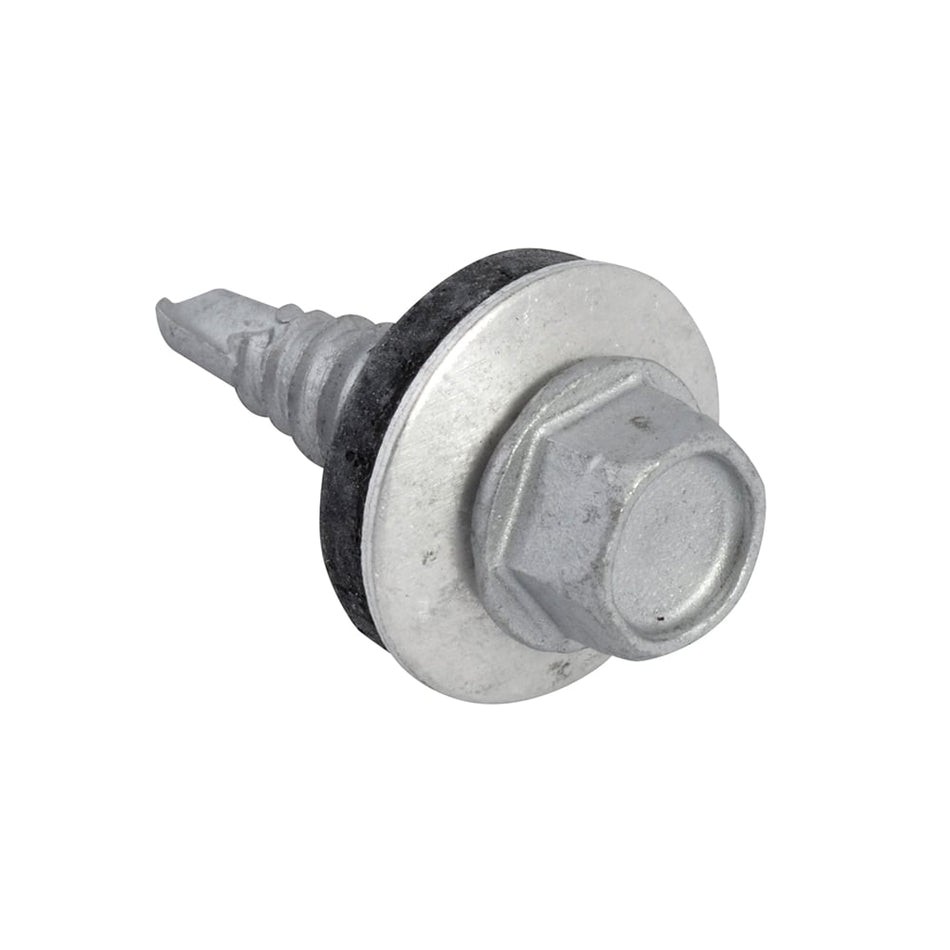 Forgefix TechFast Hex Head Stitching Screw Self Drill 6.3x22mm Pack 100