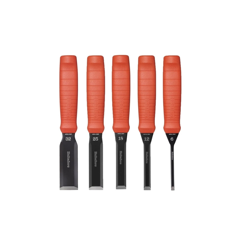 Scandinavian Butt Chisel Set of 5