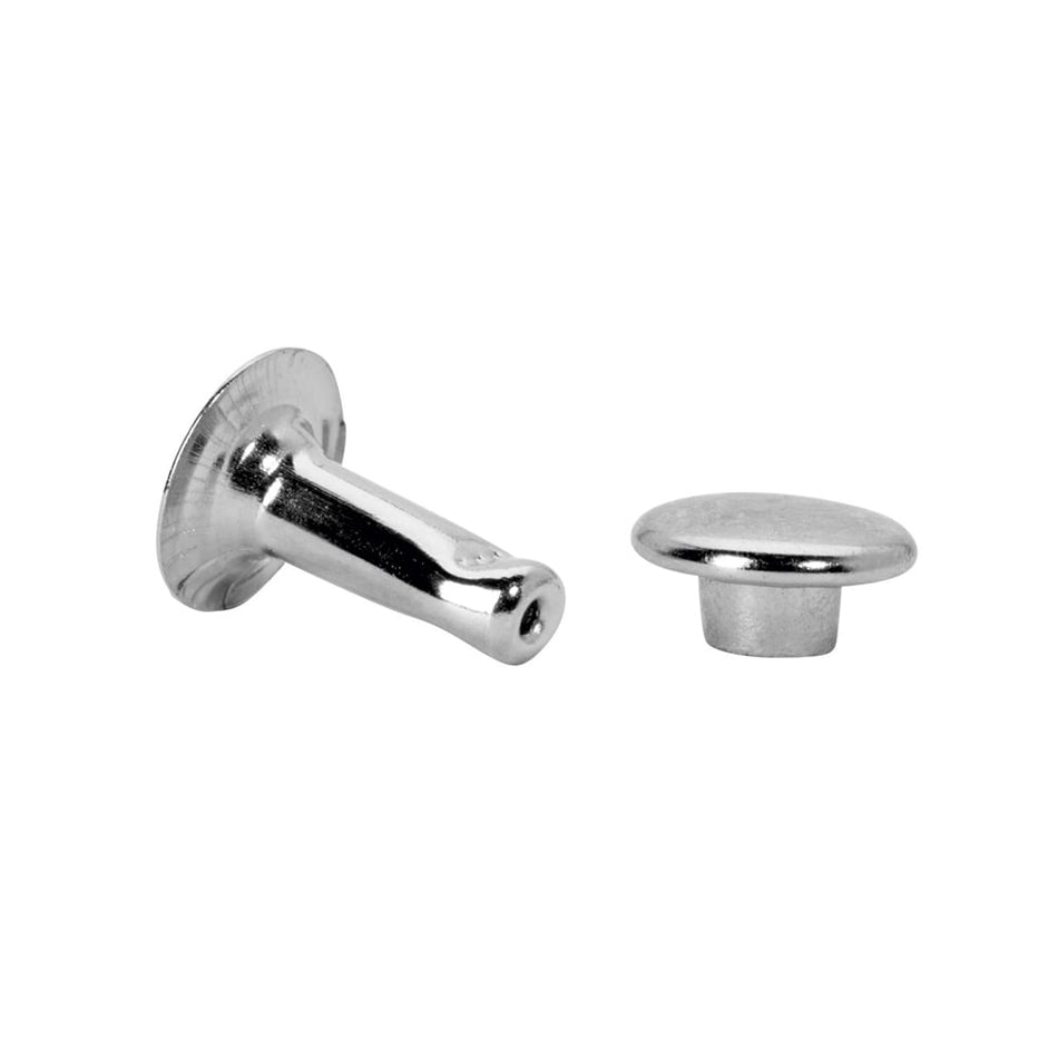 Tubular Rivets 7 x 3 x 9mm, Cap 3 x 7mm (Pack of 25)