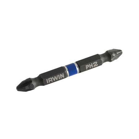 IRWIN Impact Double Ended Screwdriver Bits Phillips PH2 60mm Pack of 2