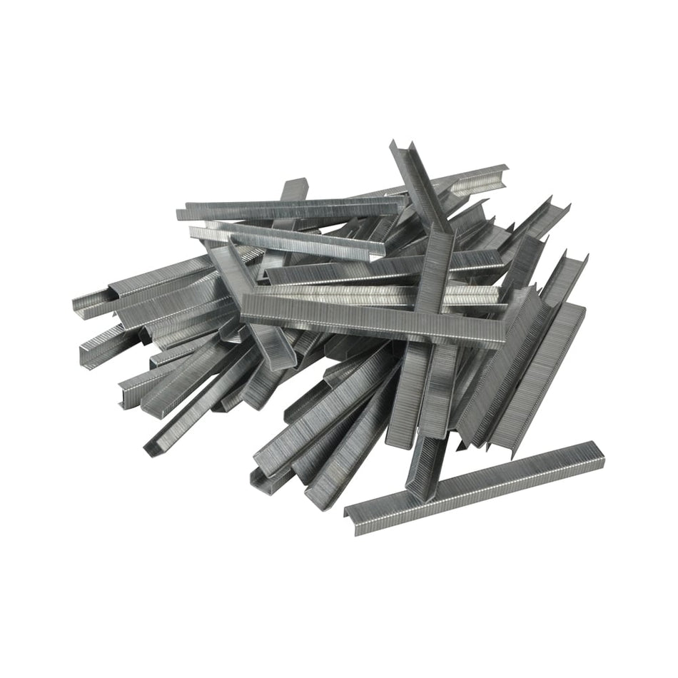 Rapid 140/6 6mm Galvanised Staples Poly Pack 5000